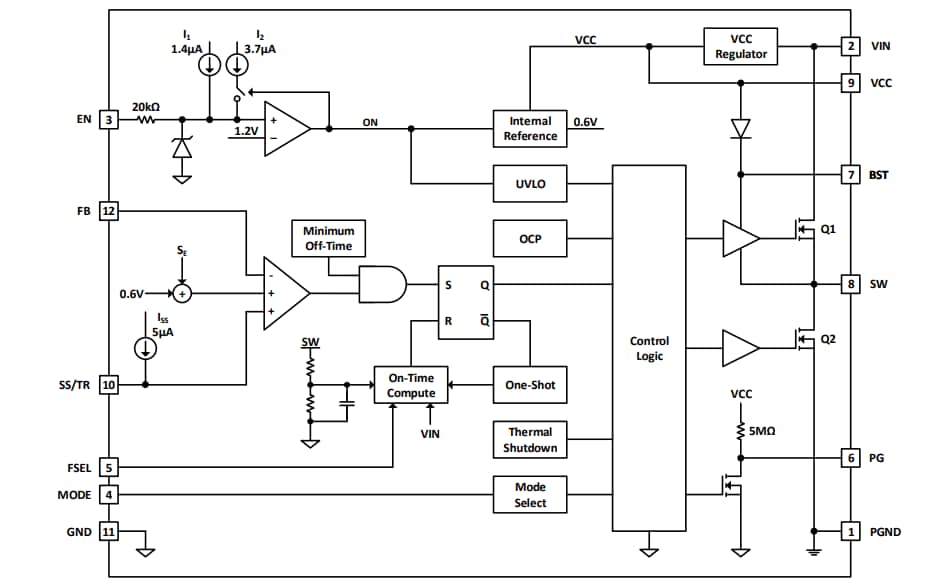 Block Diagram - Diodes Incorporated AP62800 Buck Converter Block Diagram - Diodes Incorporated AP62800 Buck Converter