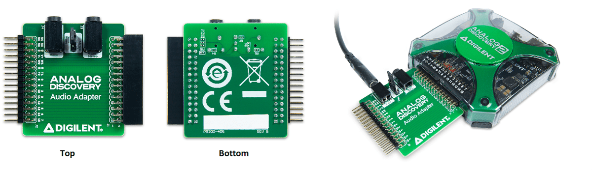 Digilent Audio Adapter for Analog Discovery