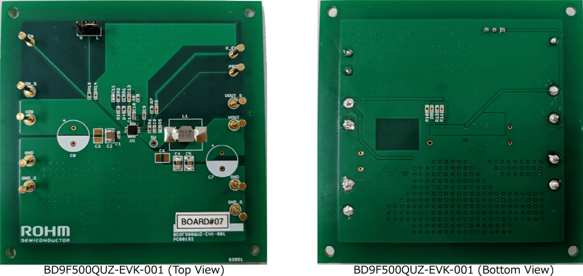 ROHM Semiconductor BD9F500QUZ-EVK-001 Evaluation Board