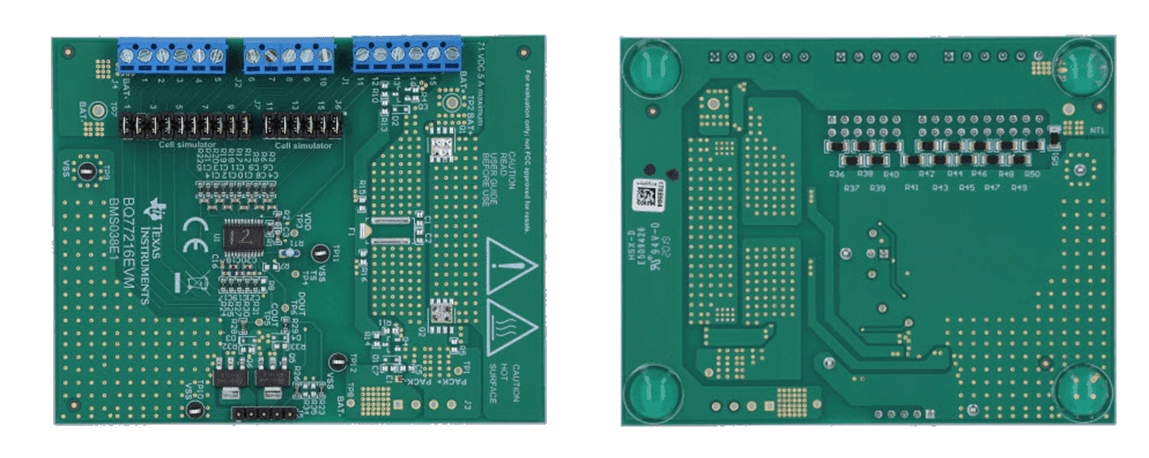 Texas Instruments BQ77216EVM Evaluation Module