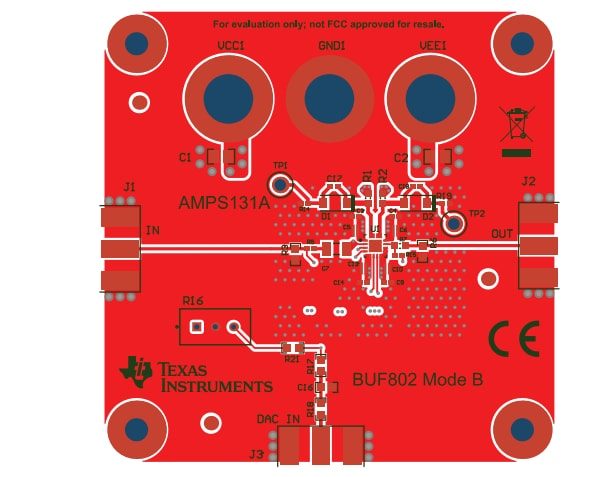 Texas Instruments BUF802RGTEVM Evaluation Module