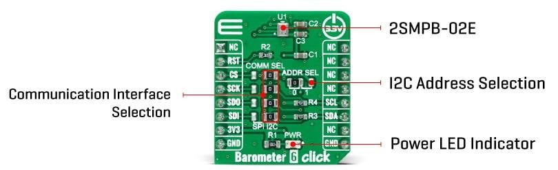Mikroe Barometer 6 Click