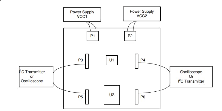 Location Circuit - Texas Instruments ISO6741DWEVM Evaluation Module