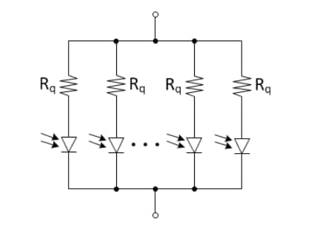 Block Diagram - Broadcom AFBR-S4N44P044M 2×2 NUV-MT Photomultiplier Array