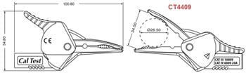 Cal Test Electronics Insulated Alligator Test Clips