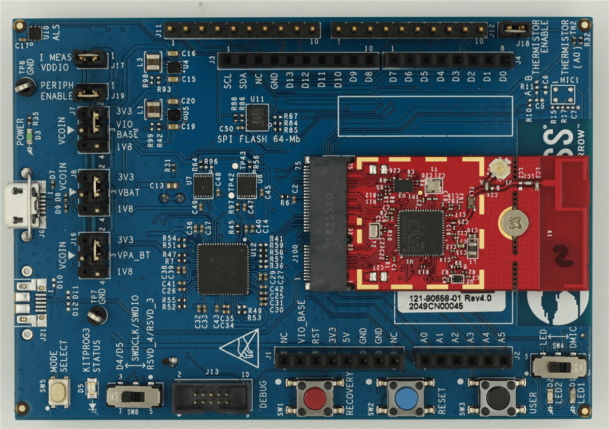 Infineon Technologies CYW920835M2EVB-01 AIROC™ Evaluation Kit