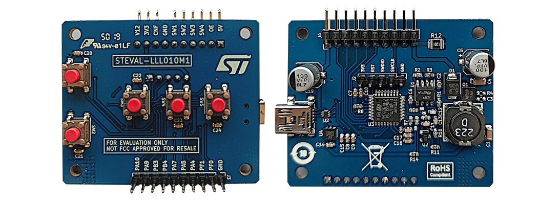 Location Circuit - STMicroelectronics STEVAL-LLL010V1 Evaluation Kit