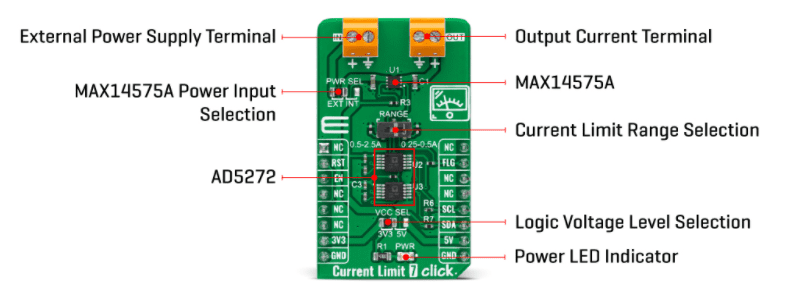 Mikroe Current Limit 7 Click