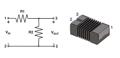 Location Circuit - Vishay / Techno CDMM AEC-Q200 SMD Thick Film Chip Dividers