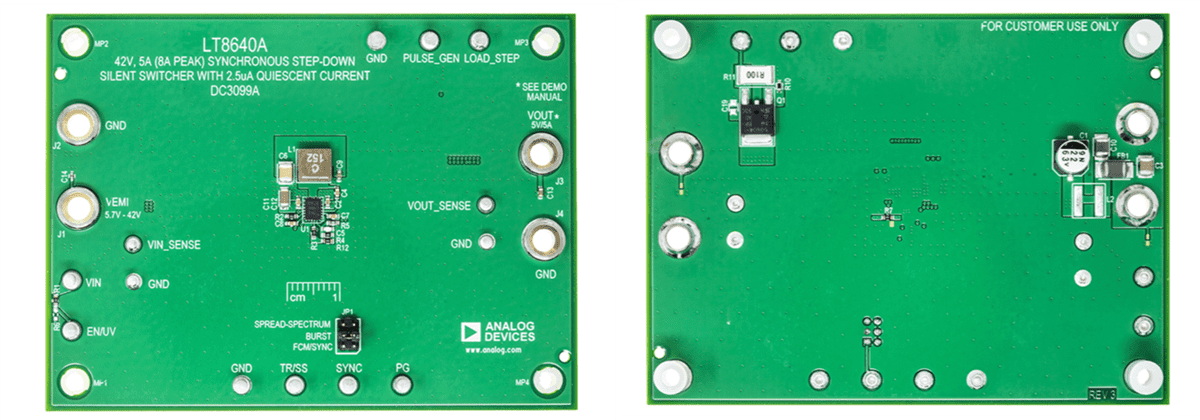Analog Devices Inc. DC3099A Demo Board for LT8640A