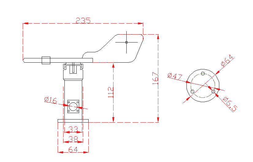 DFRobot RS485 Wind Direction Transmitter