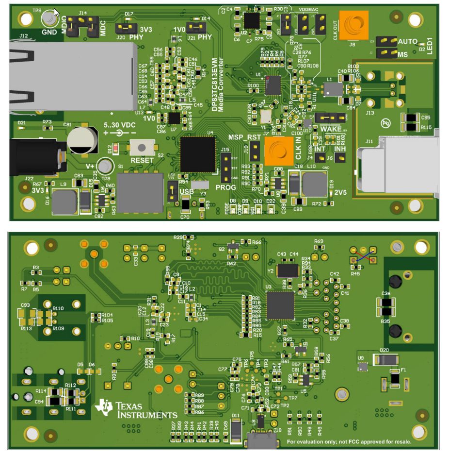Location Circuit - Texas Instruments DP83TC813EVM-MC Evaluation Module
