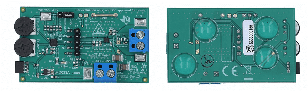 Texas Instruments DRV821xEVM Evaluation Modules