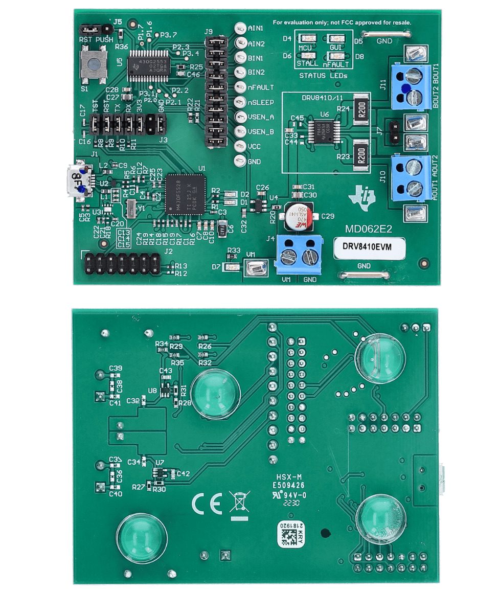 Texas Instruments DRV8410EVM Evaluation Module