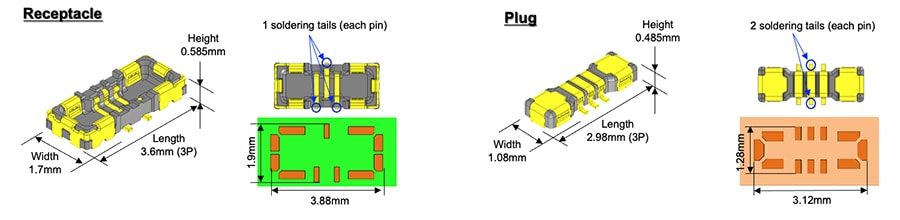 KYOCERA AVX 5811 Board-to-Board Connectors