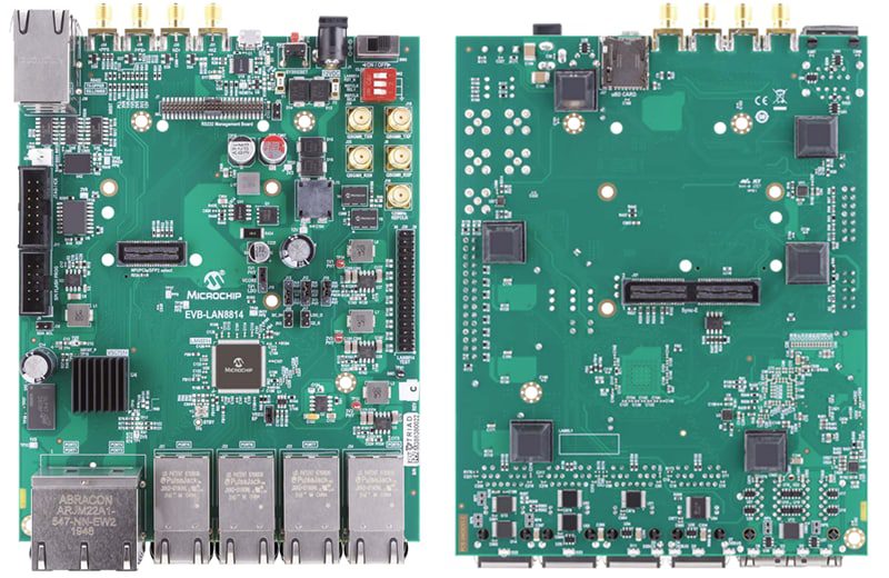Microchip Technology EVB-LAN8814 Evaluation Board (EV53D52A)