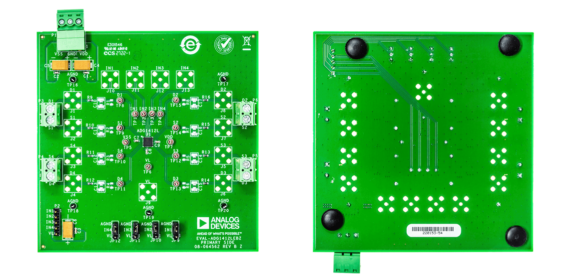Analog Devices Inc. EVAL-ADG1412LEBZ Evaluation Board