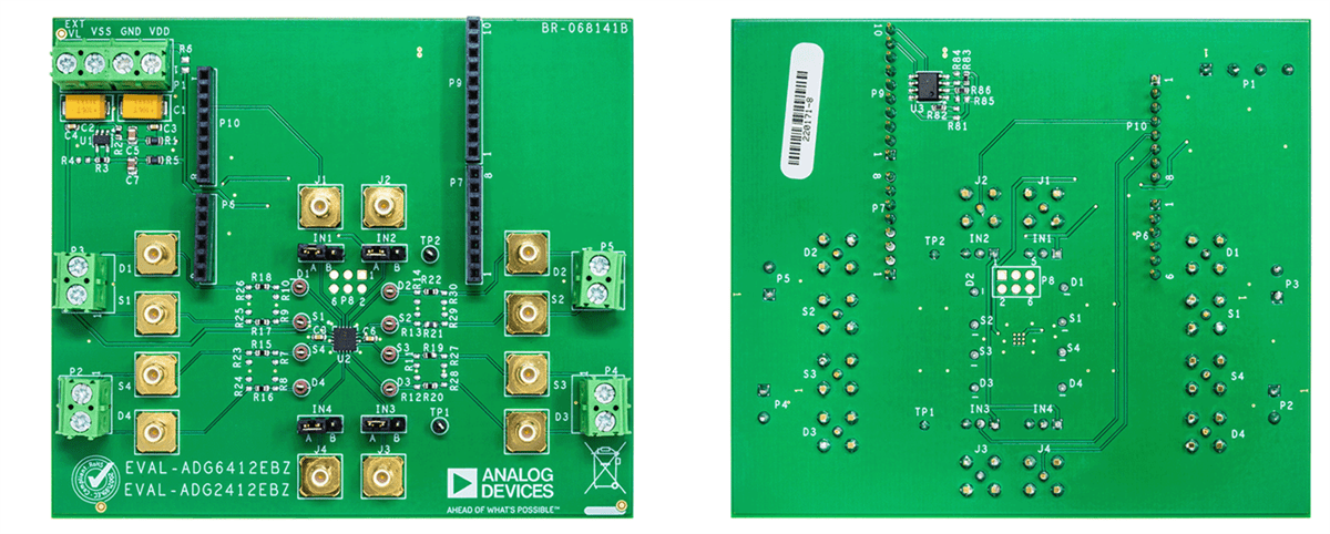 Analog Devices Inc. EVAL-ADG6412EBZ Evaluation Board