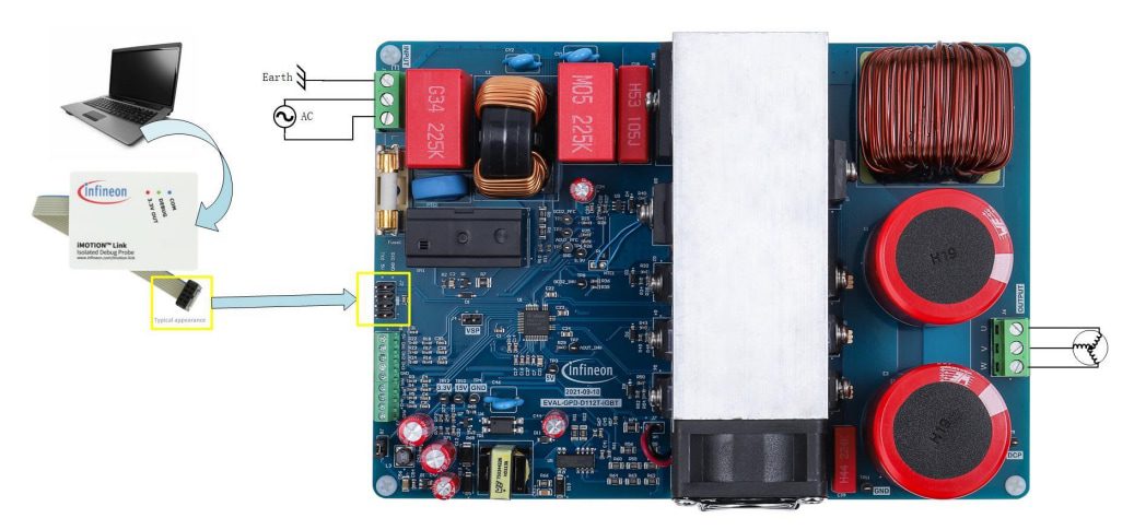 Location Circuit - Infineon Technologies EVAL-IKA15N65ET6 Evaluation Board