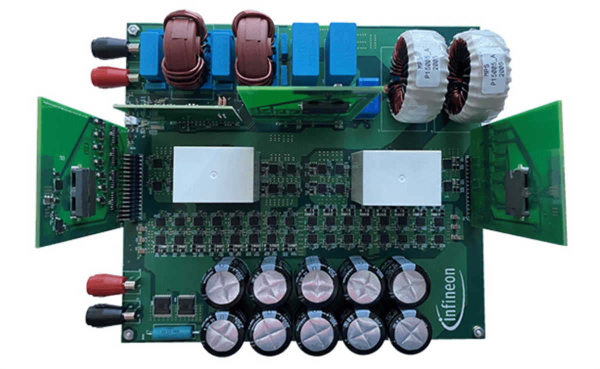 Infineon Technologies EVAL_4KVA_230VAC_5LINV Evaluation Board