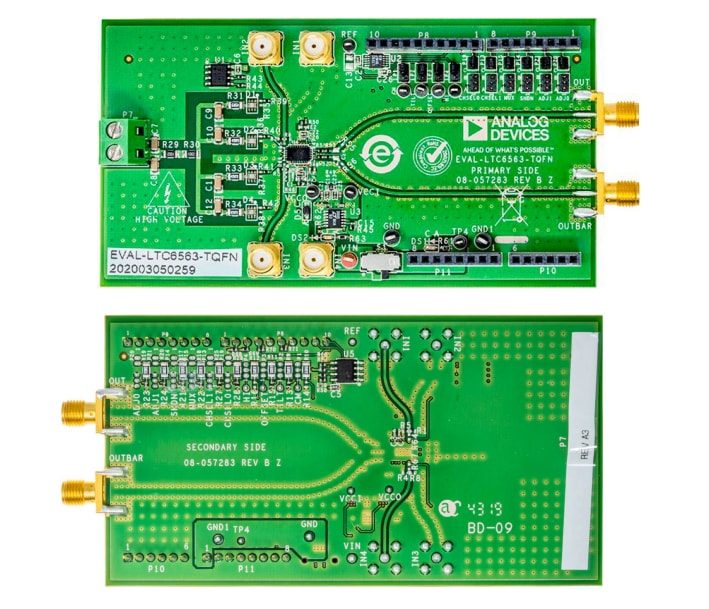 Analog Devices Inc. EVAL-LTC6563TQFN-EZKIT Demonstration Kit