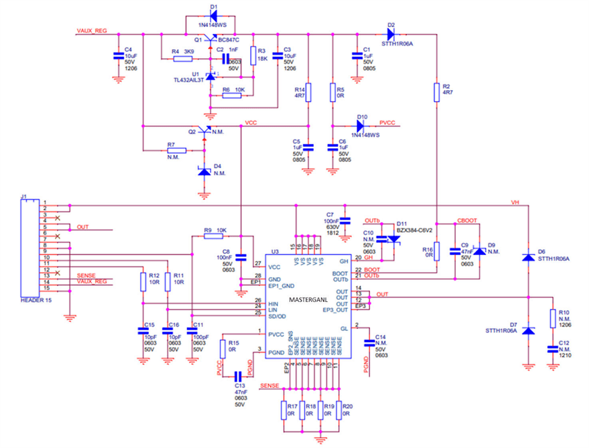 STMicroelectronics EVLMG4LPWRBR1 GaN-Based Half-Bridge Power Module