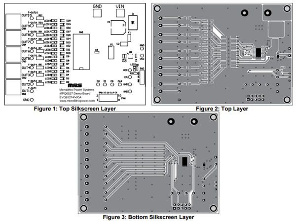 Monolithic Power Systems (MPS) EVQ6527-F-00A Evaluation Board