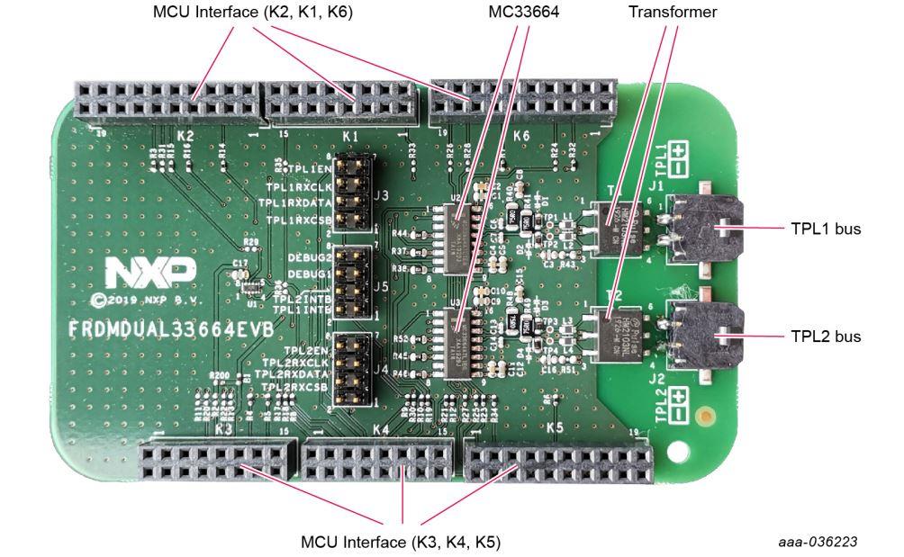 NXP Semiconductors FRDMDUAL33664EVB Evaluation Board