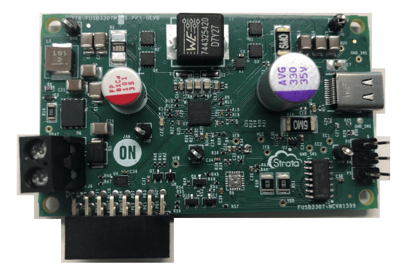 onsemi FUSB3307MX-PPS-GEVB Evaluation Board