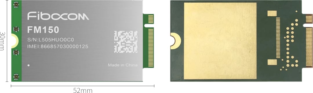 AAEON UP Fibocom FM150 5G Module