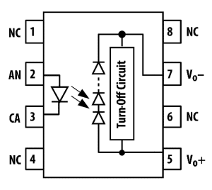 Block Diagram - Broadcom ACPL-K309T Automotive Photovoltaic Drivers
