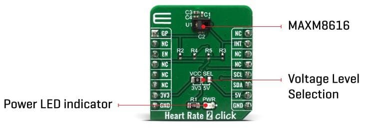 Mikroe Heart Rate 2 Click