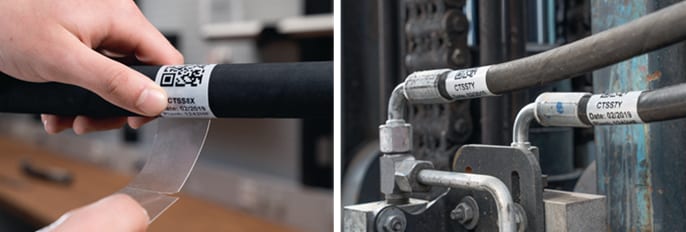 HellermannTyton Hydraulic Labels