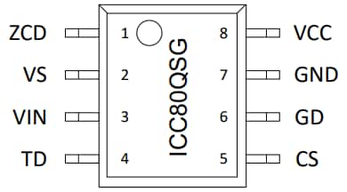 Infineon Technologies ICC80QSG Single Stage Flyback Controller IC