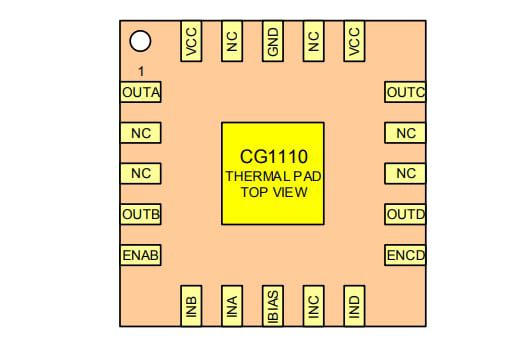 Lumissil IS31CG1110 MIMO/SISO Differential Line Driver