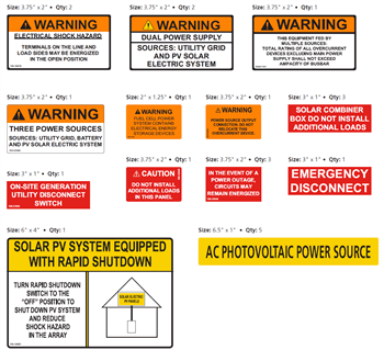 HellermannTyton 596-03946 Solar Label Value Pack HellermannTyton 596-03946 Solar Label Value Pack