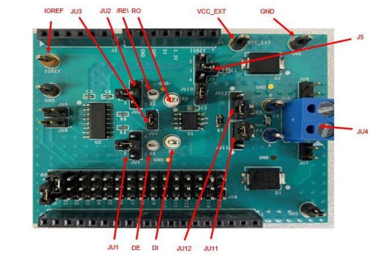 Analog Devices / Maxim Integrated MAX33046E Shield