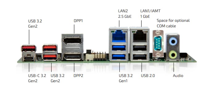 Kontron K3832-Q mITX Central Processing Unit Board