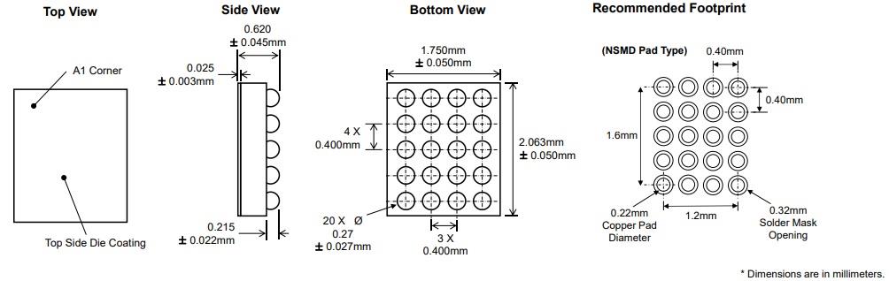 Mechanical Drawing - Kinetic Technologies KTB8371 Synchronous Buck Regulators Mechanical Drawing - Kinetic Technologies KTB8371 Synchronous Buck Regulators