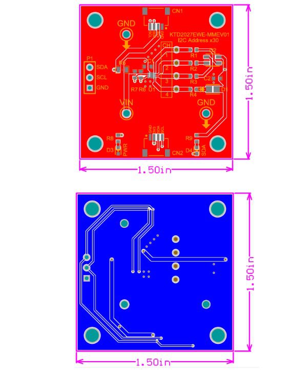 Location Circuit - Kinetic Technologies KTD2026 & KTD2027 Evaluation Kits Location Circuit - Kinetic Technologies KTD2026 & KTD2027 Evaluation Kits