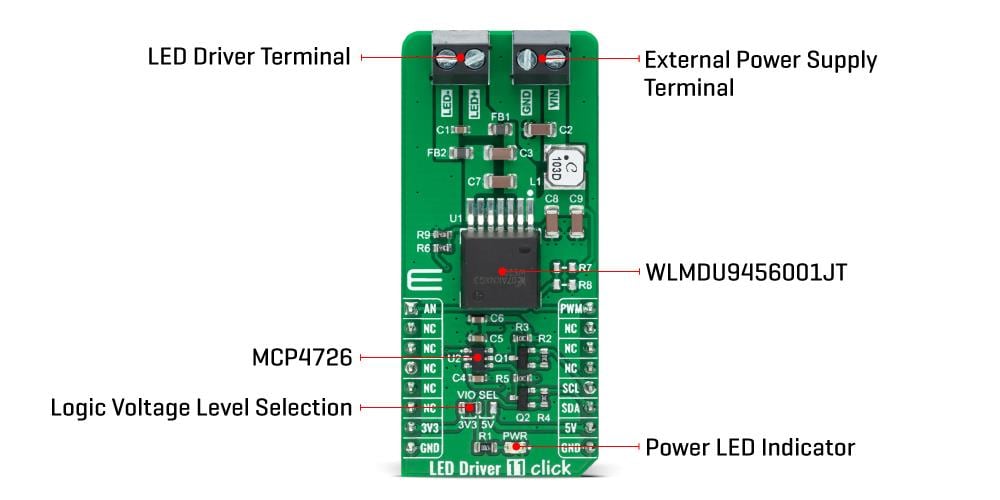 Mikroe LED Driver 11 Click