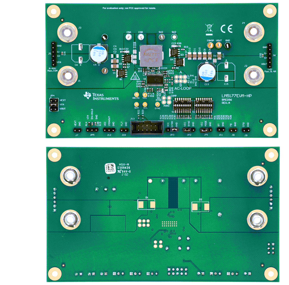 Texas Instruments LM5177EVM-HP Evaluation Module