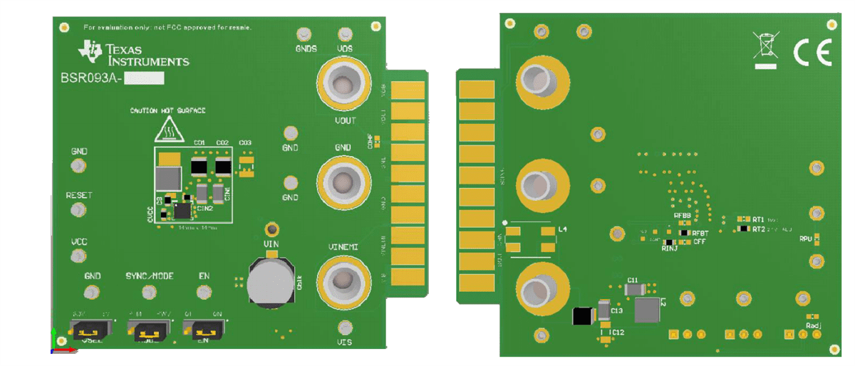 Texas Instruments LM63615QDRREVM Evaluation Module