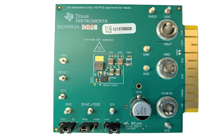 Texas Instruments LM63635QDRREVM Evaluation Module