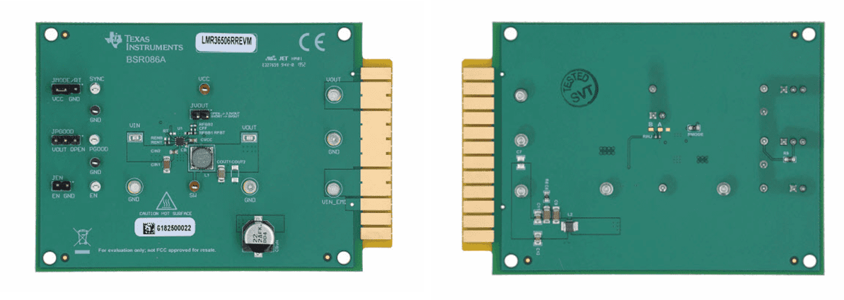 Texas Instruments LMR36506RREVM Evaluation Module
