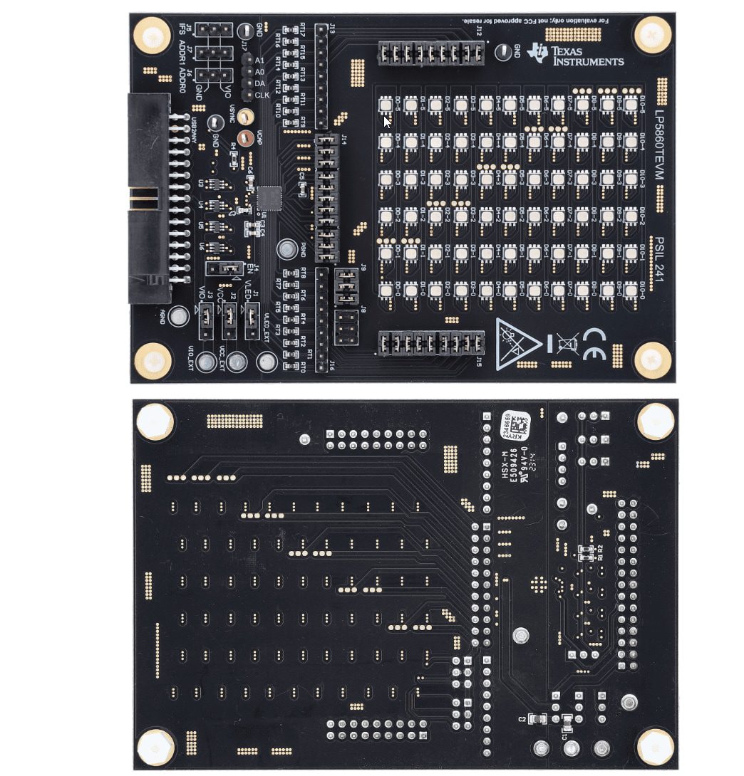 Texas Instruments LP5860TEVM Evaluation Module