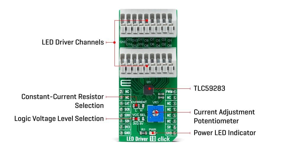 Mikroe LED Driver 10 Click