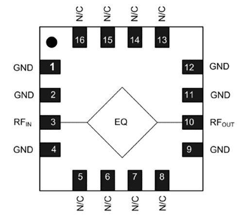 Schematic - MACOM MAFL-01112x 20GHz Equalizers