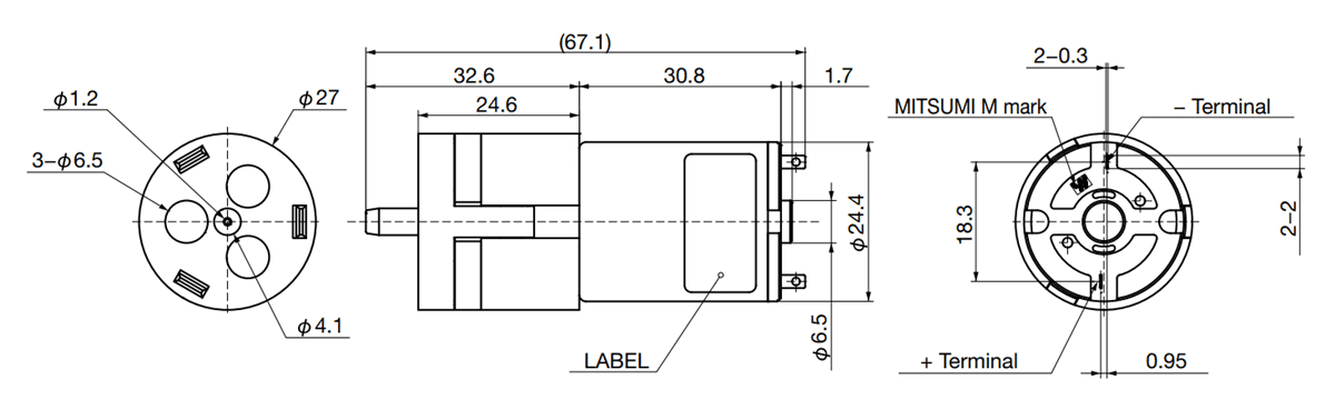 NMB Technologies MAP DC Brush Motors With Micro Air Pump