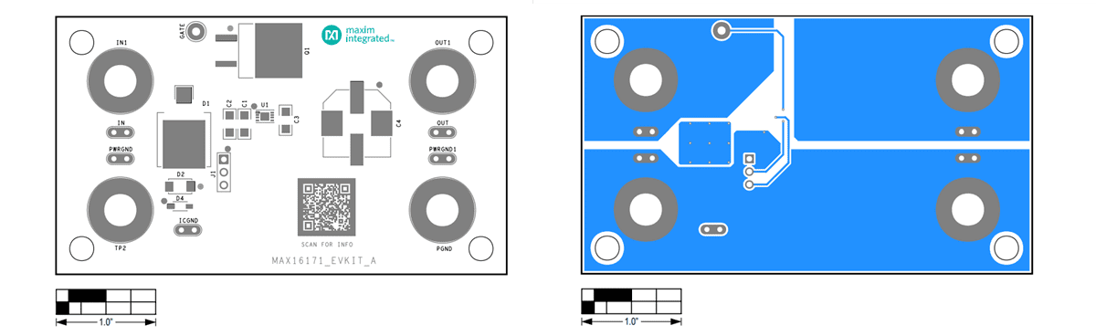 Location Circuit - Analog Devices / Maxim Integrated MAX16171EVKIT Evaluation Kit